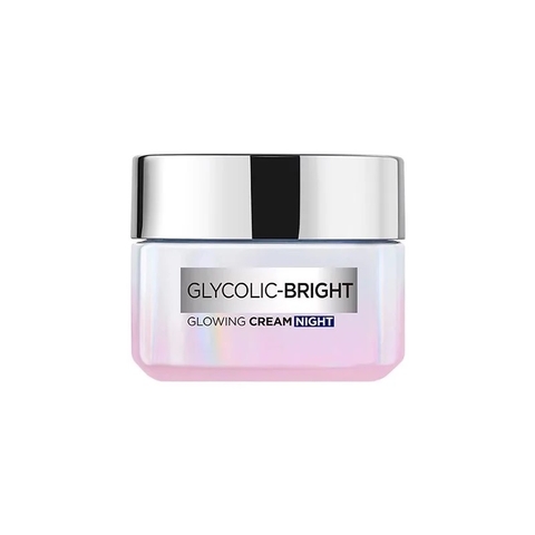 Kem Dưỡng Sáng Da Ban Đêm Loreal Paris Glycolic-Bright Glowing Cream Night