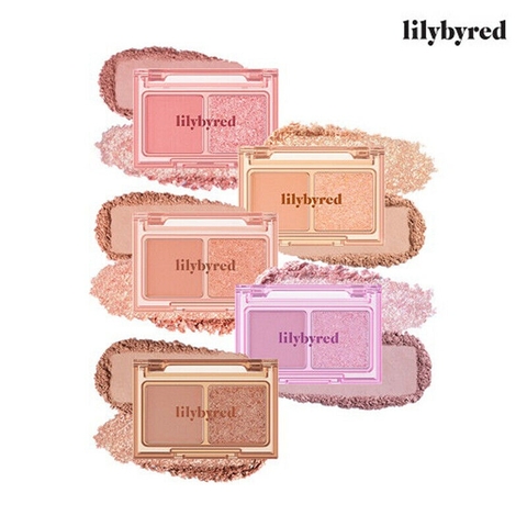 Phấn Mắt 2 Ô Lilybyred Little Bitty Moment Shadow