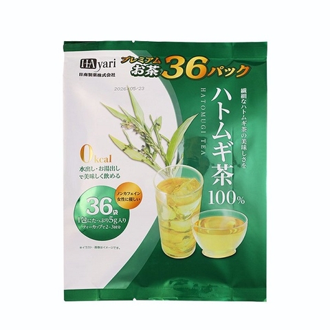 Trà Ý Dĩ Hayari Hatomugi Tea Túi 36 Gói Nhật Bản