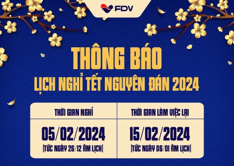 Lịch nghỉ tết nguyên đán Giáp Thìn 2024