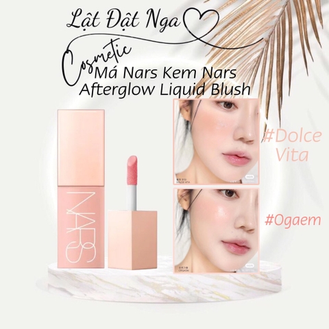 Má Nars Kem Nars Afterglow Liquid Blush