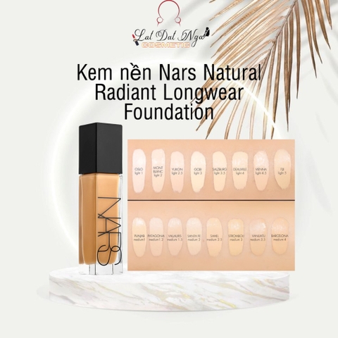 Kem nền Nars Natural Radiant Longwear Foundation