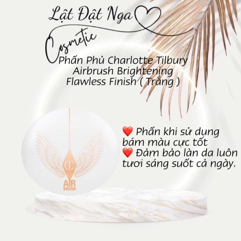 Phấn Phủ Charlotte Tilbury Airbrush Brightening Flawless Finish ( Trắng )