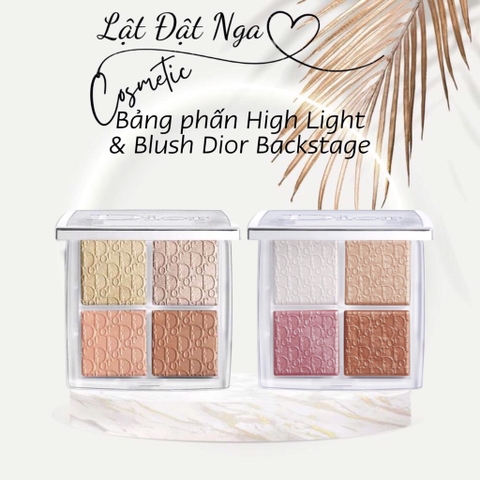 Bảng phấn High Light & Blush Dior Backstage