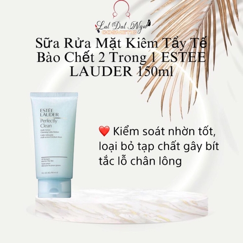 Sữa Rửa Mặt Kiêm Tẩy Tế Bào Chết 2 Trong 1 ESTEE LAUDER 150ml