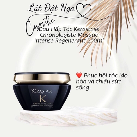 Dầu Hấp Tóc Kerastase Chronologiste Masque Intense Regenerant 200ml