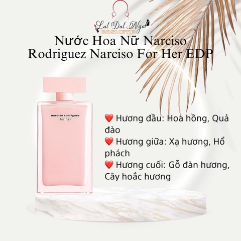 Nước Hoa Nữ Narciso Rodriguez Narciso For Her EDP 100ml