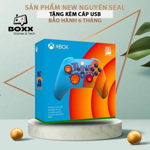 Tay cầm xbox series x, tay cầm chơi game xbox one series x Shock Blue