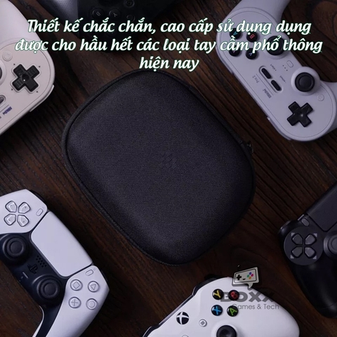 Túi đựng cho tay cầm 8Bitdo Pro 2, SN30 Pro +, PS5, PS4, Xbox Series x chính hãng 8Bitdo