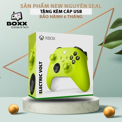 Tay cầm xbox series x, tay cầm chơi game xbox one series x Electric Volt