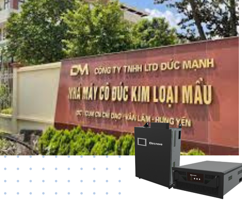 Lọc sóng hài nhà máy đúc đồng - Đức Mạnh LTD