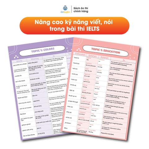 Takenote 1500+ Idioms và Collocations theo chủ đề thông dụng nhất (có kèm bảng từ đồng nghĩa, trái nghĩa)