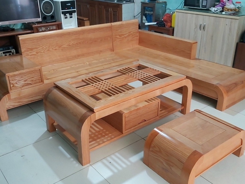 Bộ bàn ghế gỗ xoan đào