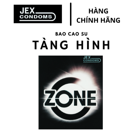 Bao cao su Jex Zone - Siêu mỏng vô hình