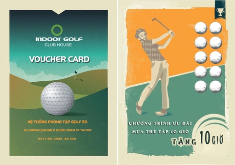 Dịch vụ phòng tập Golf 3D trong nhà