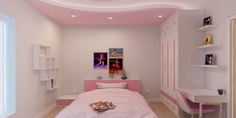 Những mẫu tủ cho bé gái được yêu thích nhất