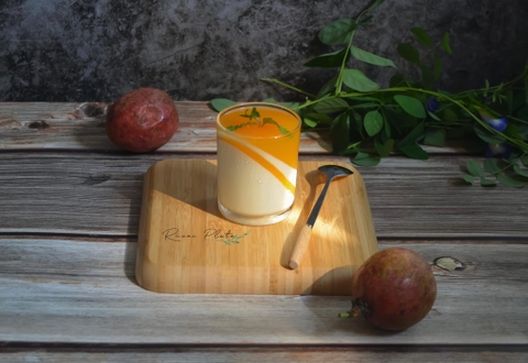 Cách làm Panna Cotta Trái Cây mềm béo cực ngon