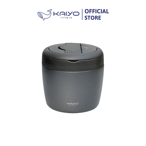 Cặp lồng giữ nhiệt Kaiyo 1000ml, màu ghi