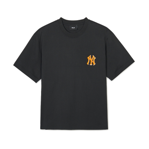 Áo Thun MLB Korea Monative T-Shirt New York Yankees Black