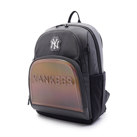 Balo MLB Korea [KIDS] Jack LED School Bag New York Yankees Gray