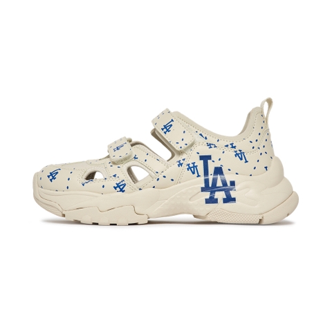 Sandal MLB BigBall Chunky Mask Diamond Monogram LA Dodgers Cream