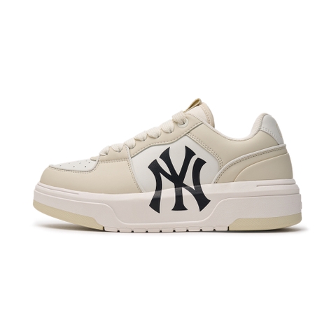 Giày MLB Korea Chunky Liner New York Yankees Ivory