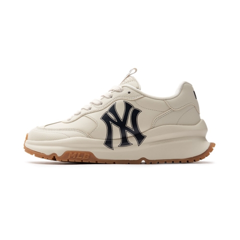 Giày MLB Korea Chunky Runner Basic New York Yankees Cream