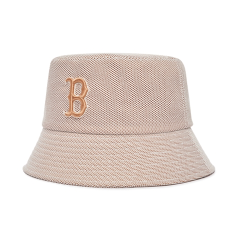 Nón MLB Basic One Point Bucket Hat Boston Red Sox Brown