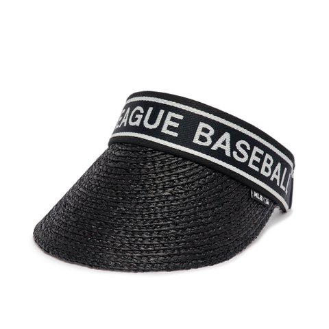 Nón MLB Raffia Sun Cap Major League Baseball Black