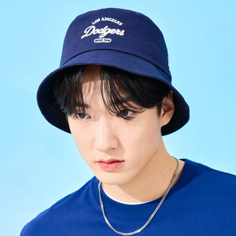 Nón MLB Varsity Lettering Bucket Hat LA Dodgers D.Navy