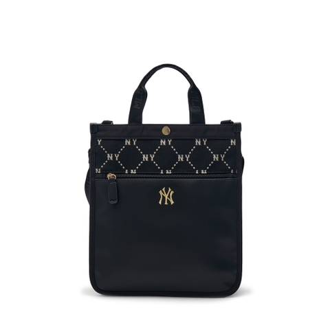 Túi MLB Korea Diamond Monogram Sub Bag New York Yankees Black