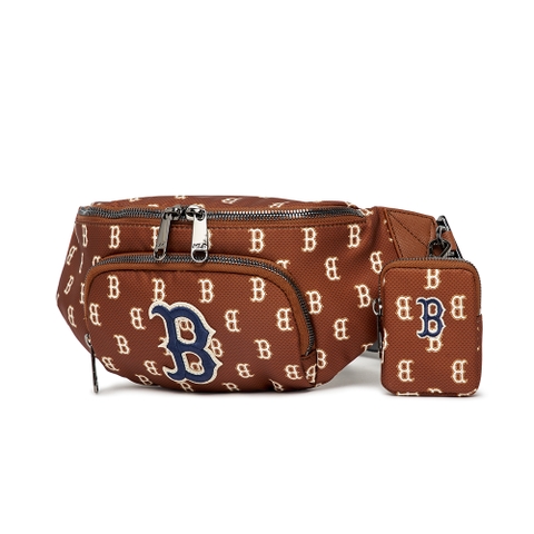 Túi MLB Monogram Hip Sack Boston Red Sox D.Brown