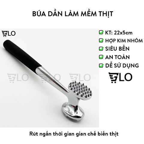 Búa Dần Làm Mềm Thịt 22x5cm