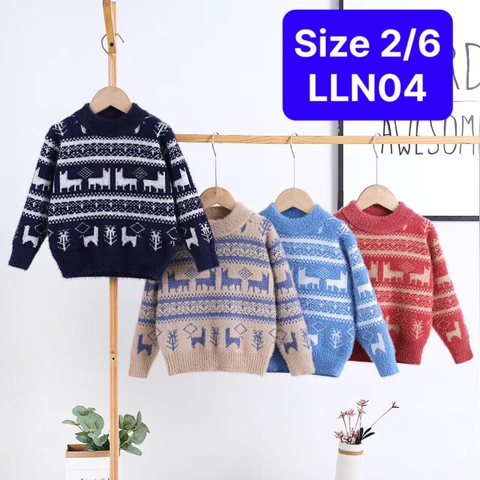 Len lông cừu bé trai/bé gái size 2/6T