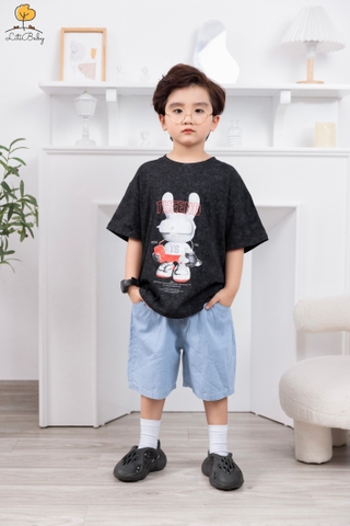 Bộ Bé trai áo phông quần bò size 10/16 tuổi