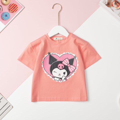 Áo Bé gái cotton ngắn tay Melody size đại 10/16 x24