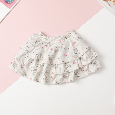 Chân váy cotton 3 tầng size 3/12T