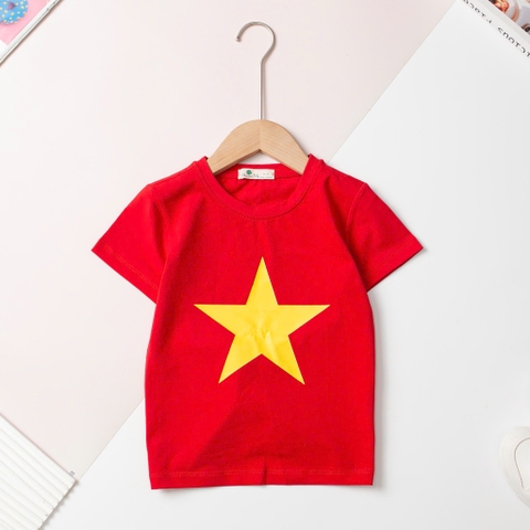 Áo cotton trẻ em-A02 2/16 người lớn