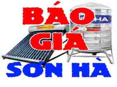 Báo giá bồn INOX SƠN HÀ