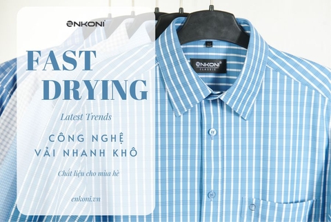 Khám Phá Sự Tiện Lợi Của Áo Sơ Mi Nhanh Khô Enkoni