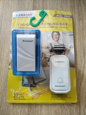Chuông cửa không dây KAWA DB658