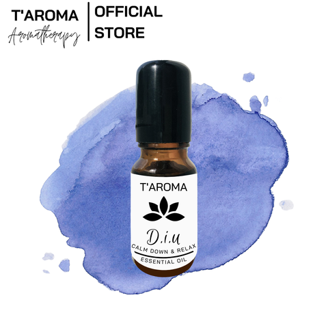 DỊU T'AROMA - Calm down and Relax - Chai lăn tinh dầu trị liệu - Roll on essential oil