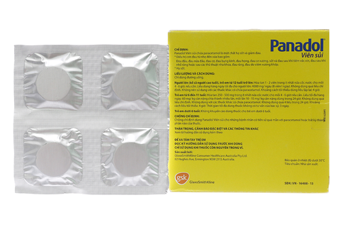 Panadol Viên sủi 500mg