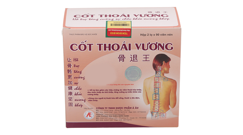 Cốt thoái vương chộp 2 chai 90 viên
