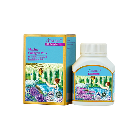 Viên uống đẹp da Vitatree Marine Collagen Plus