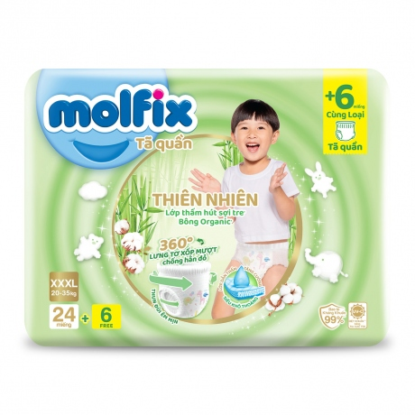 Tã quần Molfix XXL28