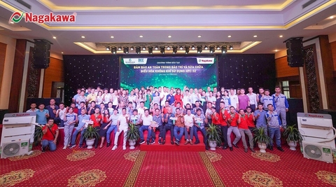 NAGAKAWA TỔ CHỨC HỘI NGHỊ ĐÀO TẠO TOÀN QUỐC TRONG DỰ ÁN CHUYỂN ĐỔI HFC-32