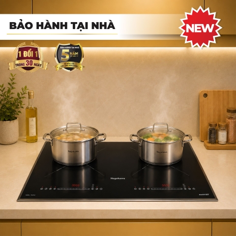 Bếp đôi điện từ Nagakawa NDI9257