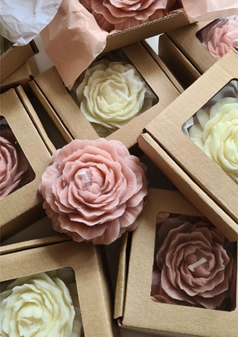 Nến Thơm Hoa Mẫu Đơn