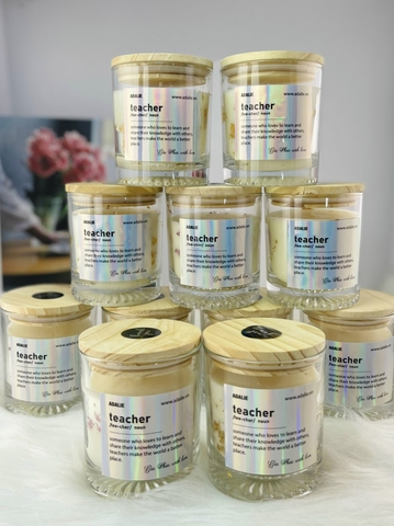 Nến Thơm Dát Vàng ( Có thể in tem theo yêu cầu )